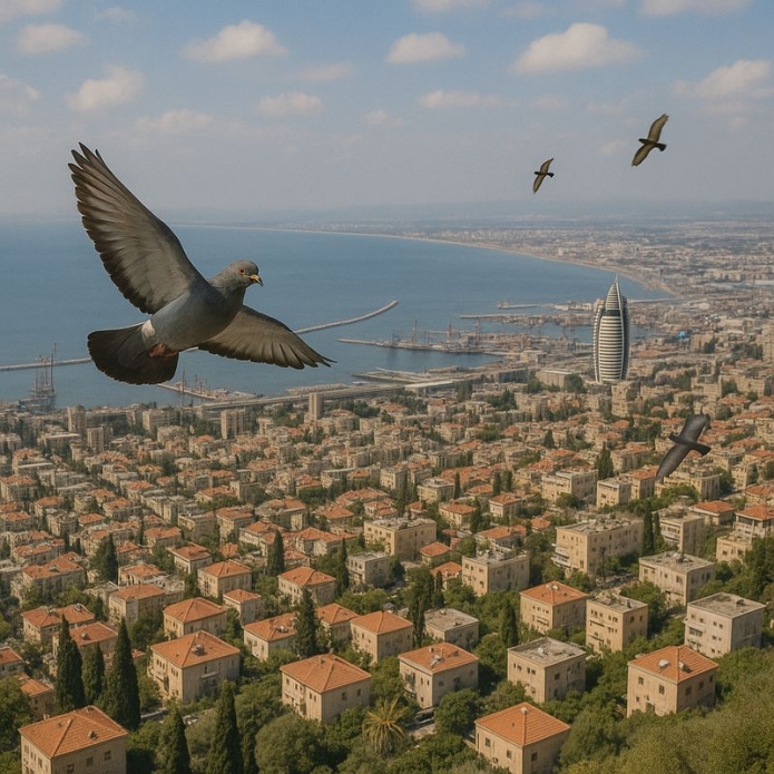 הרחקת יונים בחיפה