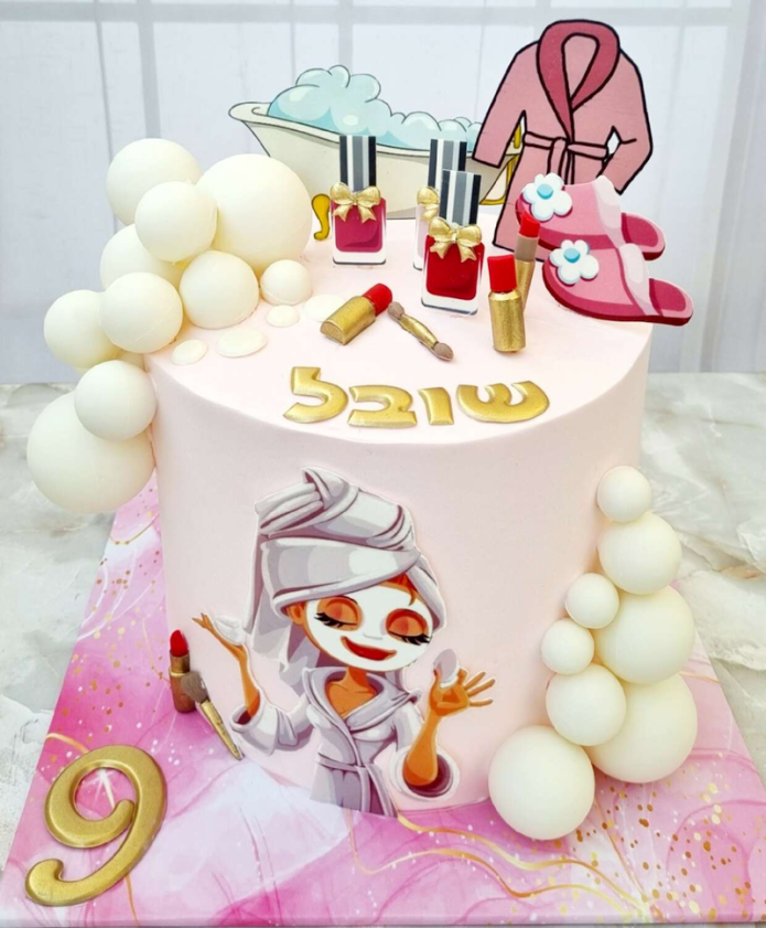 עוגת ספא מעוצבת של – אסי חנניה