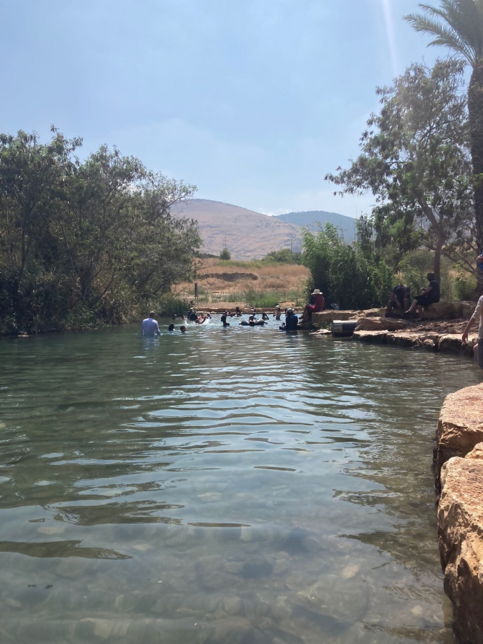 המסלול הרטוב של נחל שוקק. צילום: פייגי שמולוביץ