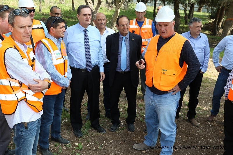 שר התחבורה ישראל כץ בכרמיאל