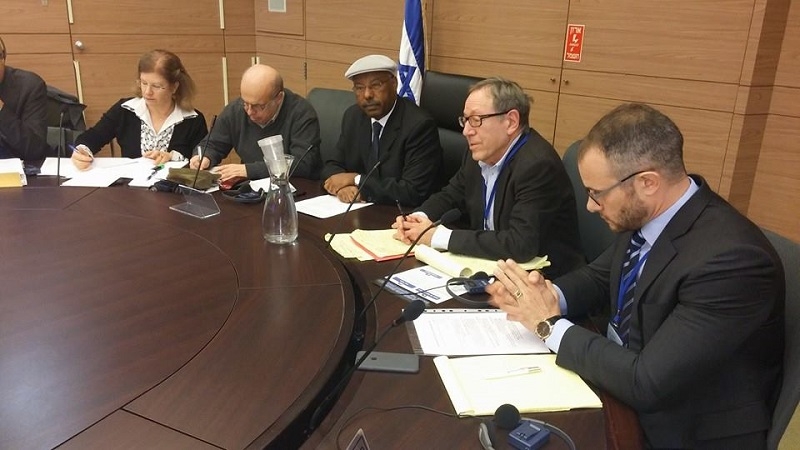 וועדת העלייה והקליטה בראשות יו"ר הועדה, ח"כ אברהם נגוסה (הליכוד) 