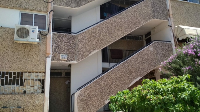 שכונות ותיקות לא ממוגנות באשקלון (צילום: אווה טוטאי)