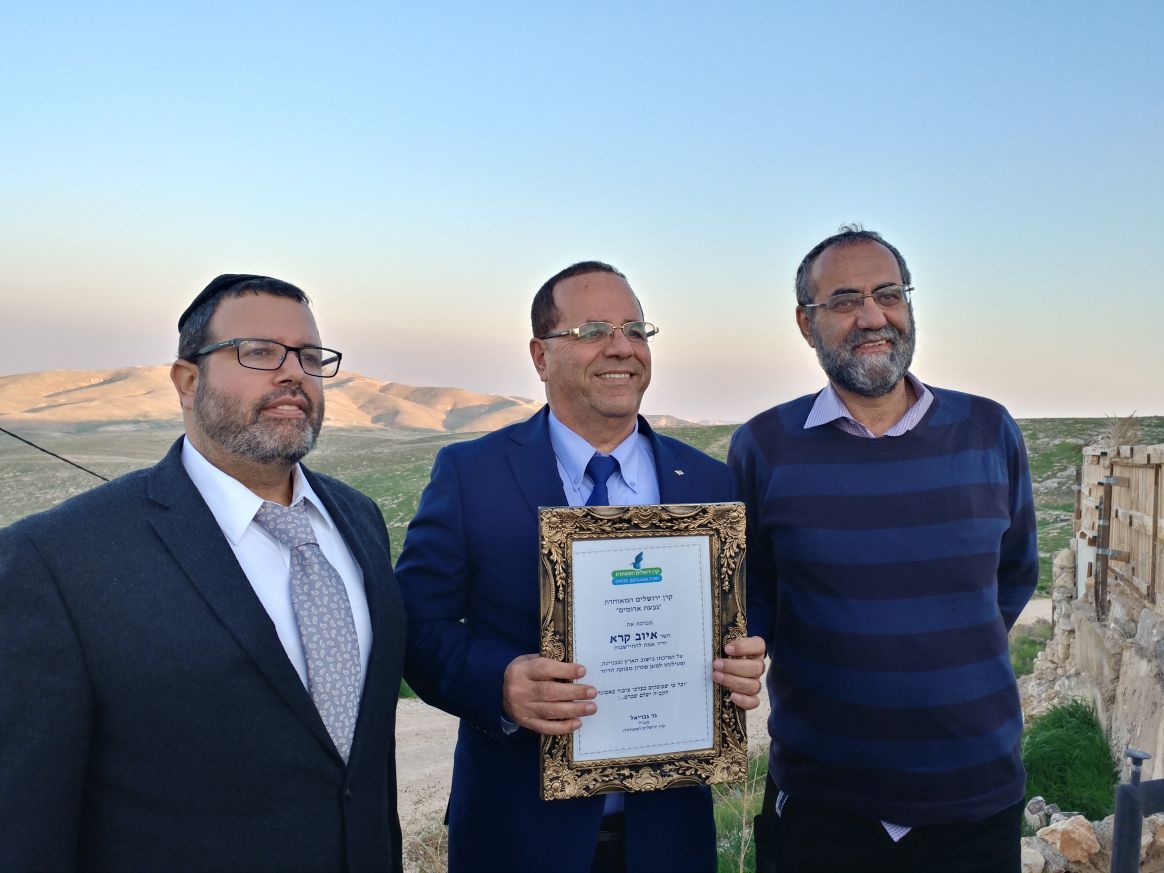 השר איוב קרא בסיור בגבעת אדומים: "אני תומך בבניית הישוב. כשאין בניה יש טרור ואנרכיה"