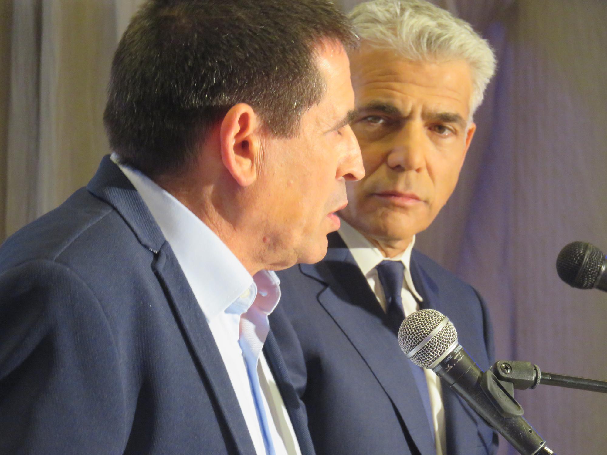 ניצב בדימוס, יואב סגלוביץ וחה"כ יאיר לפיד