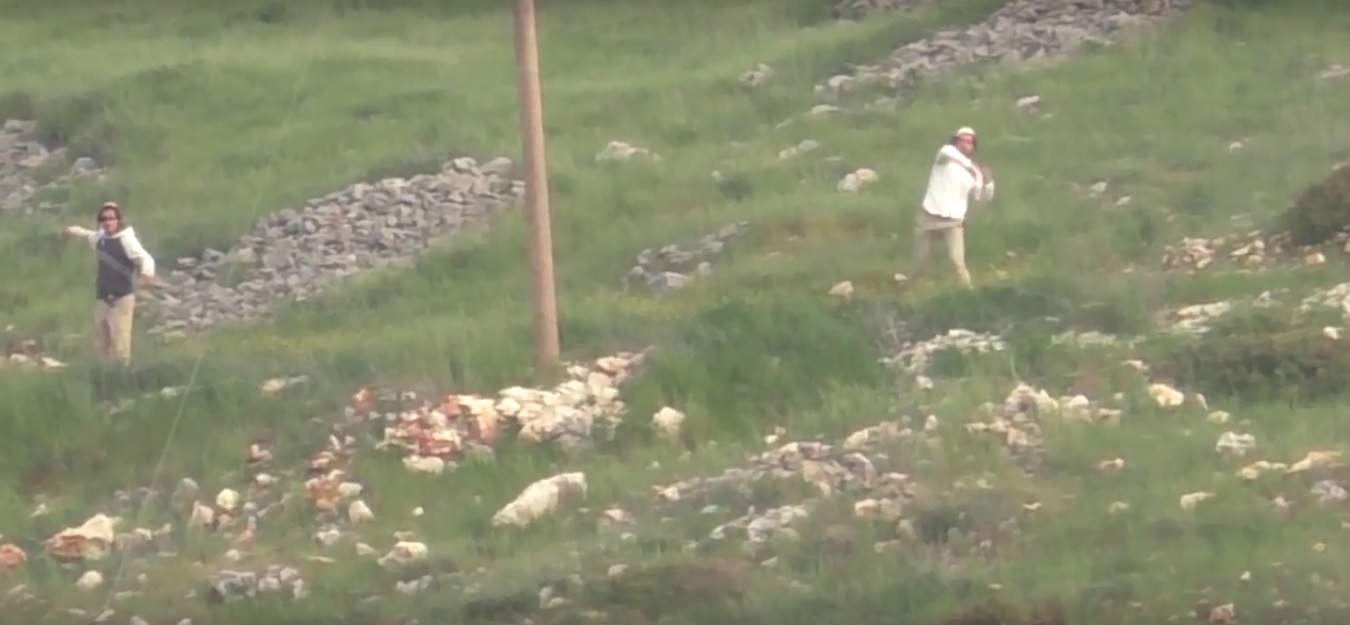 השלכת אבנים בבורין