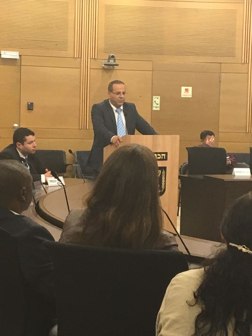 סגן השר לשיתוף פעולה איזורי, ח"כ איוב קרא שייצג את הממשלה בארוע 