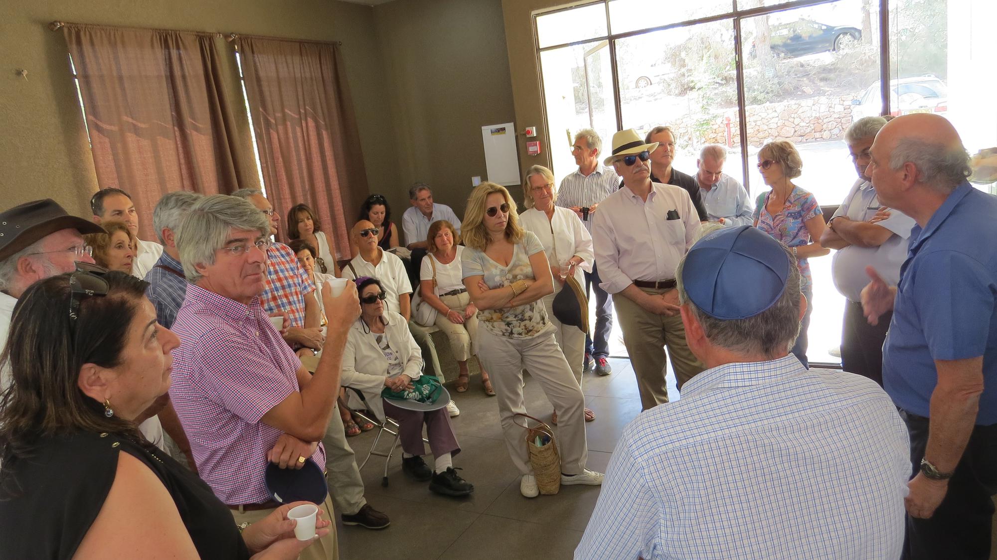 תחנת המידע של יודפת העתיקה הושקה בטכס חגיגי