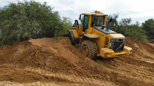 אשקלון: מסלול בלתי חוקי לספורט מוטורי פונה ע"י מפקחי רשות מקרקעי ישראל