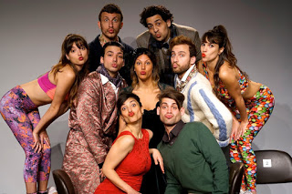 ההצגה שחקנים ונשיקות.  צילום: רדי רובינשטיין