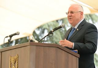 נשיא המדינה נשא דברים הבוקר בטקס האזכרה הממלכתי לזכרם של יהודי אתיופיה שנספו בדרכם לישראל. צילום: מארק ניימן/ לע"מ