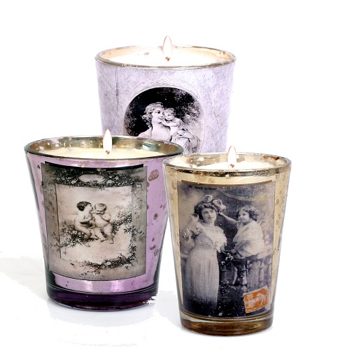 נרות ריחניים במראה וינטג' של נובל קולקשיין 33 שקל בחנויות כלי הבית