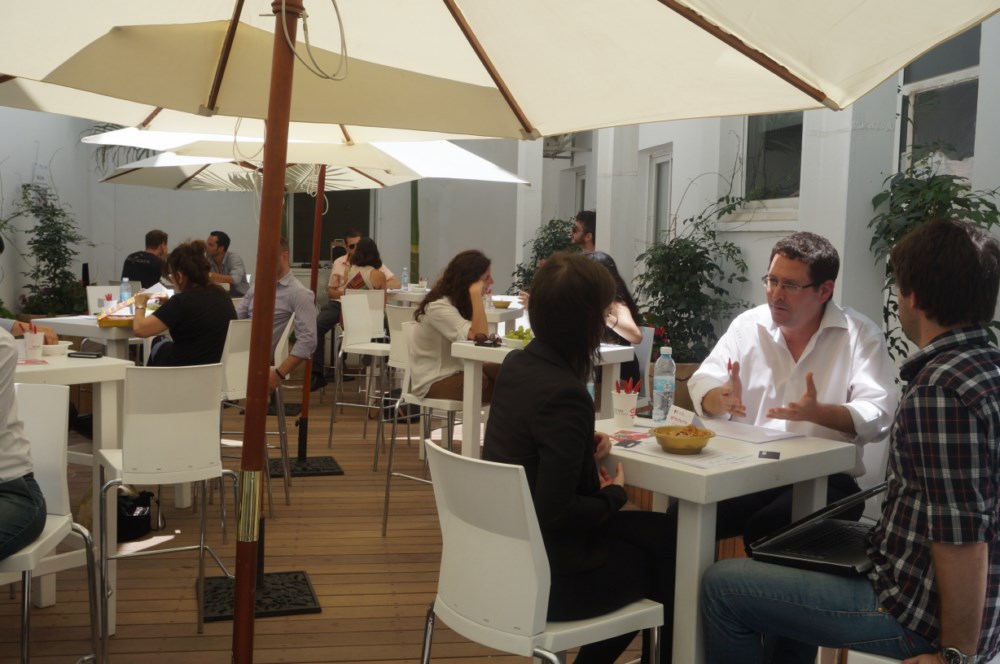 מתוך אירוע הספיד דייטינג (צילום:ה)