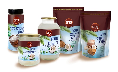 סדרת מוצרי קוקוס בריאותיים(צילום:יגאל פרדו)