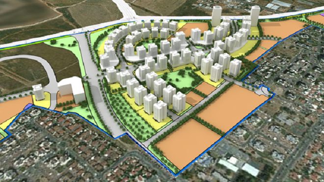 (הדמייה באדיבות רשות מקרקעי ישראל)