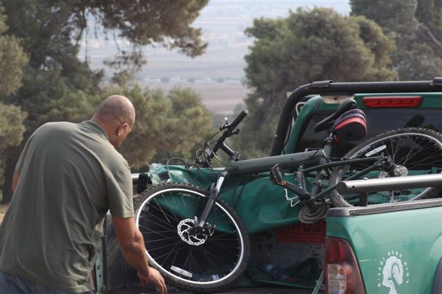 אופני הרשות החדשים(צילום:גיא כהן) newbyckle