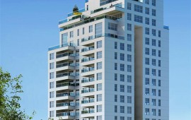 הבניין הראשון בשדרת המגדלים החדשה בחולון A Large