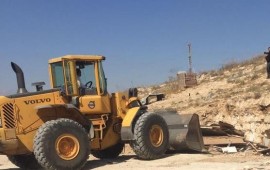 רשות מקרקעי ישראל בסיוע גורמי אכיפה ביצעה פעולות אכיפה נגד פלישות לקרקעות מדינה בנגב פינויים בנגב-אילוסטרציה (צילום: רשות מקרקעי ישראל)