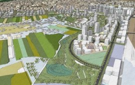 הוחלטה לאישור תכנית רשות מקרקעי ישראל קרית גת רובע דרום ל 8100 יח"ד הדמיה: תוכנית קרית גת - רובע דרום. קרדיט : ארי כהן-מיכאל וינד אדריכלות ובינוי ערים