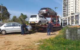 גבעת שמואל:פונתה פלישה בלתי חוקית לאדמות מדינה המיועדות למגורים (צילום:רשות מקרקעי ישראל)