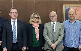 בישראל עובדים כ- 70 אלף פלסטינים מתוכם 50,000 בבניין וכ- 2,200 בתעשייה צילום: דוברות התאחדות התעשיינים