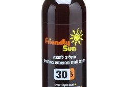 חברת CHIC תמרוקים משיקה תרסיס תחליבי להגנת עור רחבת טווח תחליב להגנה רחבת טווח מהשמש בתרסיסSPF 30.