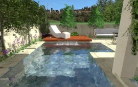 כל מה שרציתם לדעת על הקמת בריכות שחיה בבתים פרטיים קרדיט לתמונה - ערן לוינסון - אמנות הגינה הקסומה.